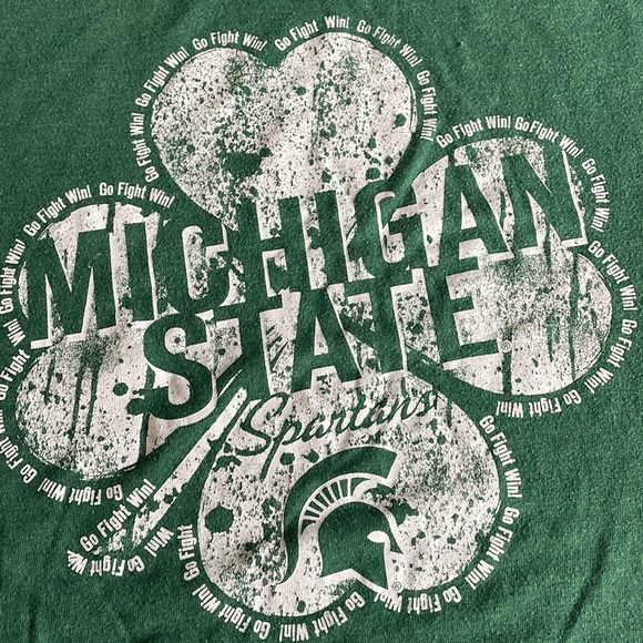 Michigan State University Spartan t shirt girls XL - Picture 1 of 8